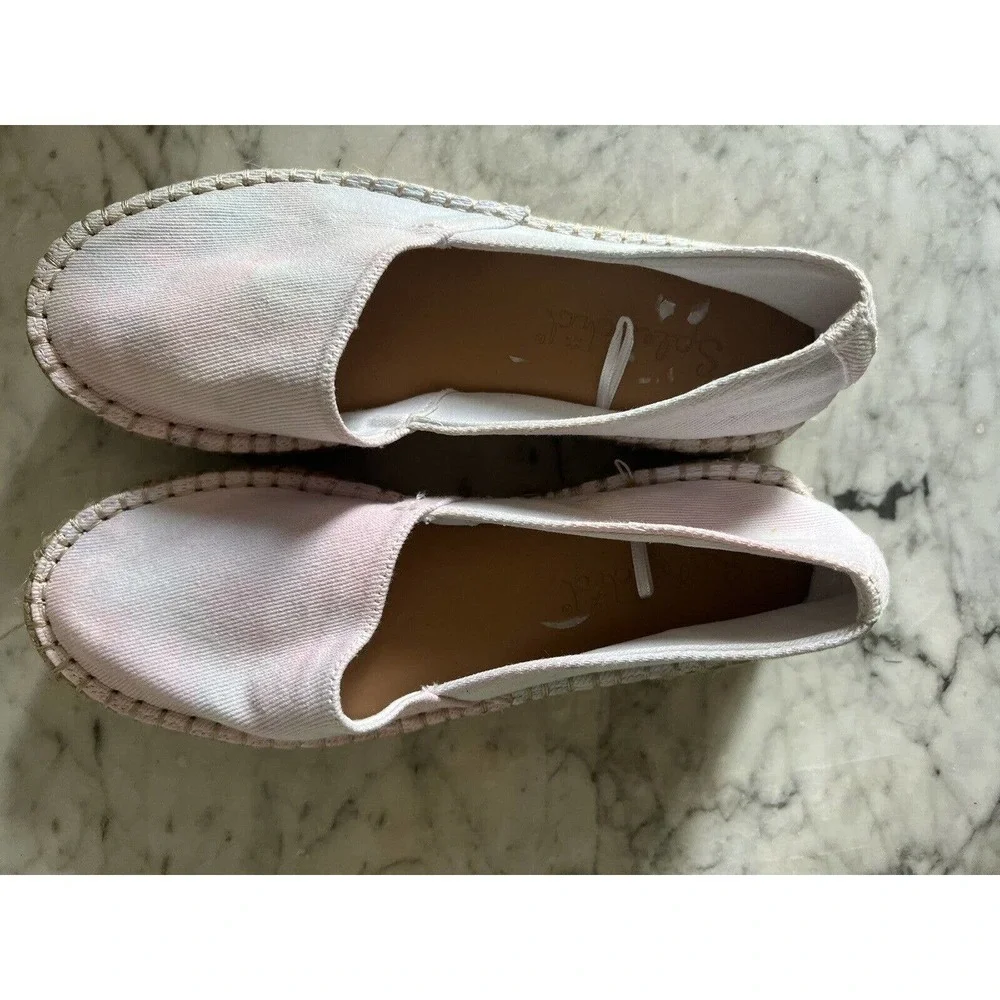 Splendid Womens Laney Espadrille Slip On Shoe Size 8.5 Pastel Tie Dye